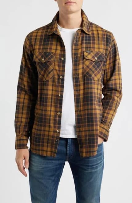 DARK SEAS Men's Tanglewood Plaid Flannel Shirt