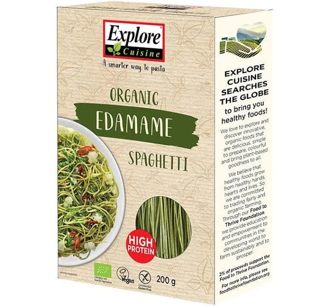Explore Cuisine Edamame Organic Spaghetti