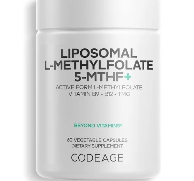 Codeage Liposomal L-Methylfolate 5-MTHF+