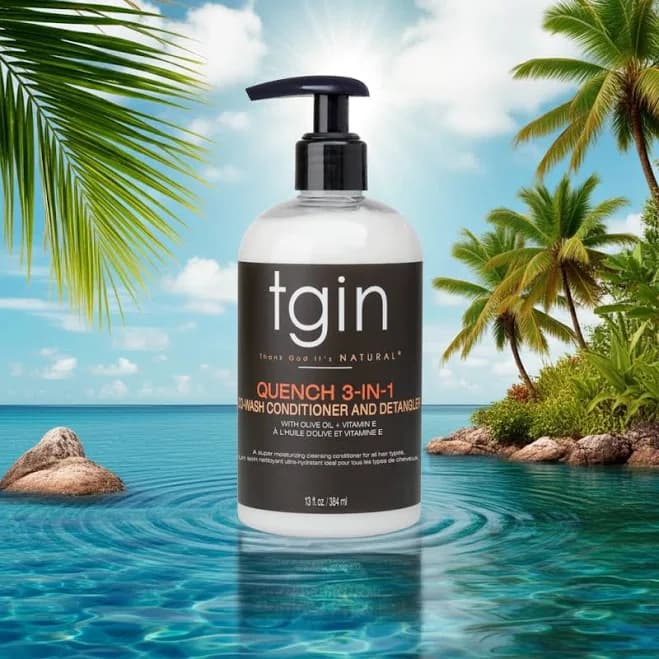 Tgin Quench 3-in-1 Co-Wash Conditioner and Detangler