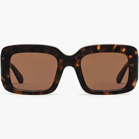 Jimmy Fairly Women's Rectangular Oversized Acetate Sunglasses