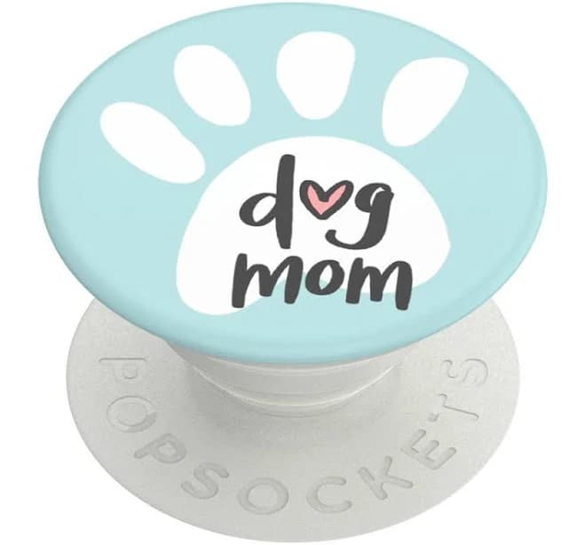 PopSockets PopGrip Cell Phone Grip & Stand Dog Mom