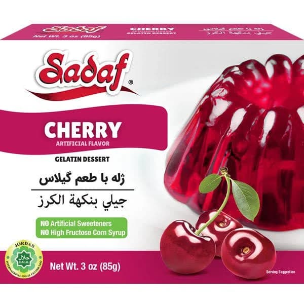 Cherry Gelatin Dessert