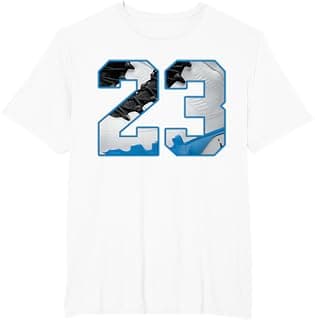 Number 23 Powder Blue 9s Loser Lover Matching Tee T-Shirt