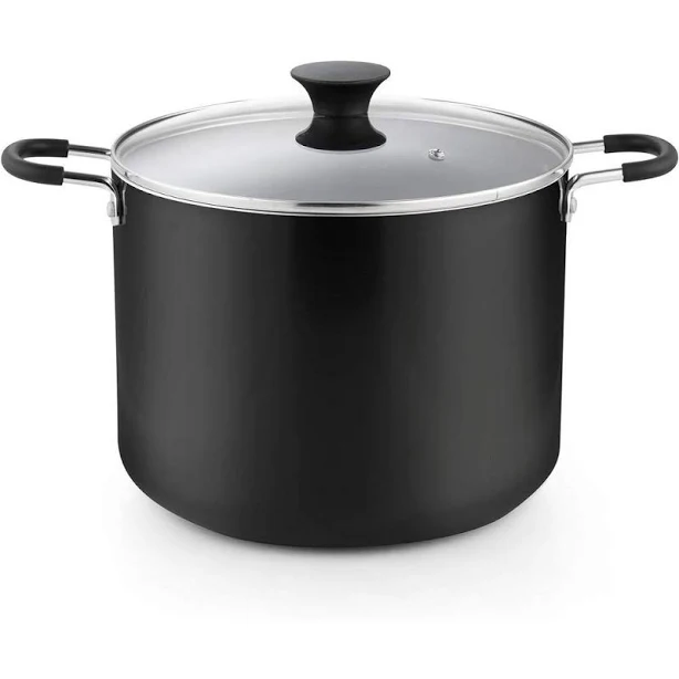 Adrinfly 10.5 qt. Thick Gauge Aluminum Nonstick Stockpot