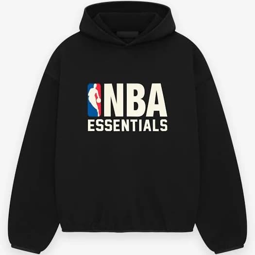 Essentials Fear of God NBA black Hoodie