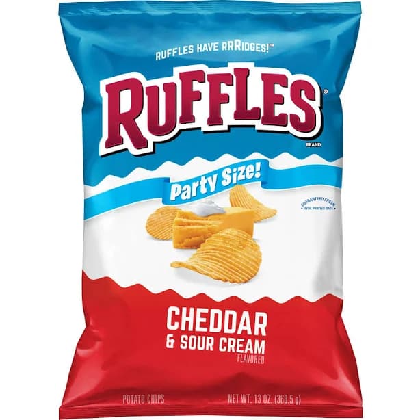 Ruffles Cheddar Sour Cream Potato Chips
