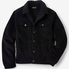 Line of Trade Montana Fleece-Lined Corduroy Trucker Jacket