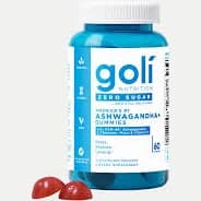 Goli Nutrition Zero Sugar Ashwagandha Gummies | Unit = Case of 48