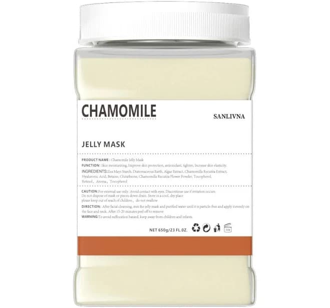 Rose Petal Crystal Jelly Facial Mask Powder 650g Water Brightening Skin Care