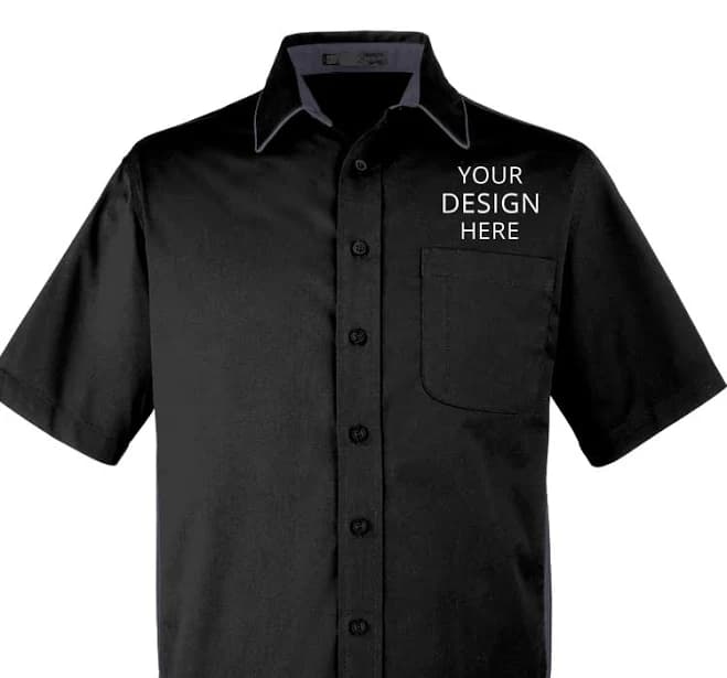 Harriton Men's Flash Il Colorblock Shirt