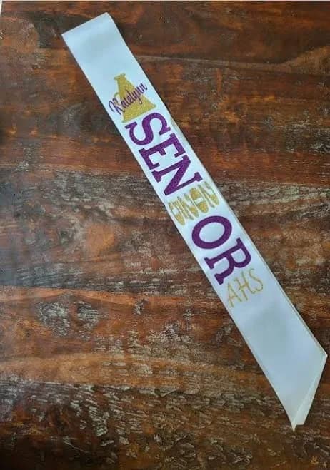 Senior Sash