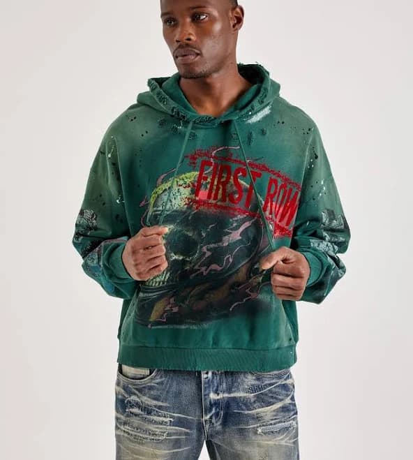 First Row Men's Fleece Hoodie