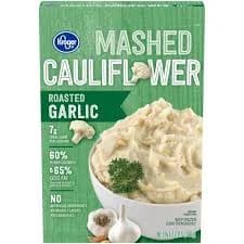 Kroger Roasted Garlic Mashed Cauliflower
