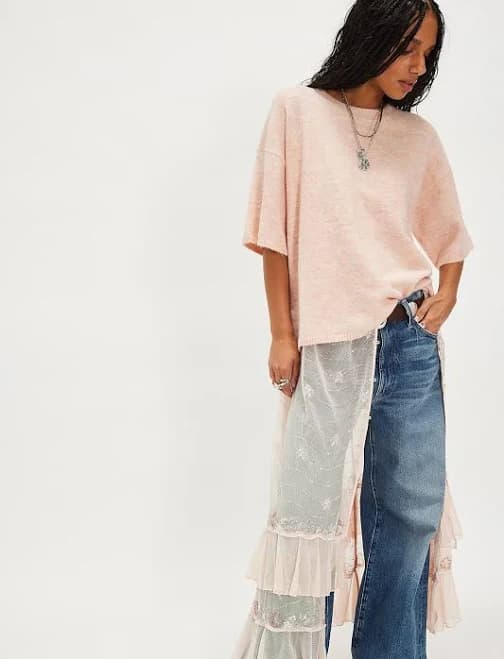 Free People Margot Sweater Tee