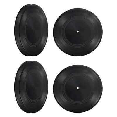 Unique Bargains DIY Wall Decoration Blank Vinyl Records