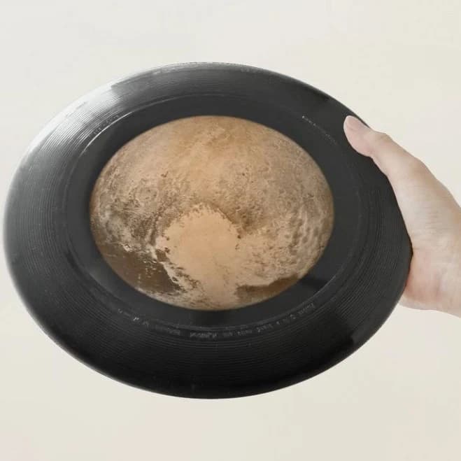 Heart of Pluto Wham-O Frisbee