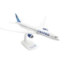 United Airlines SkyMarks Flight 787-10 Snap Fit Model