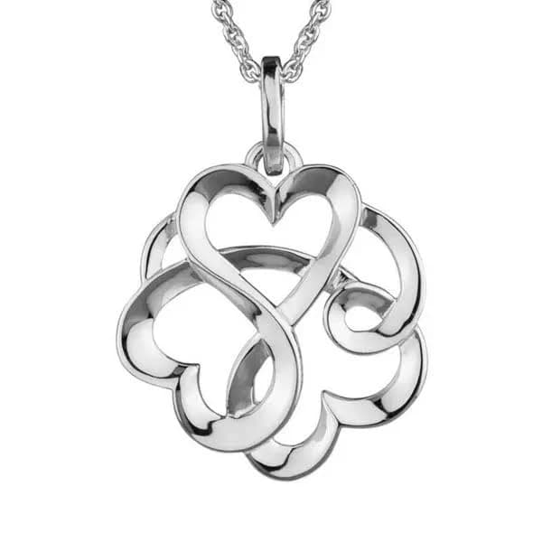 Entwined Hearts Necklace