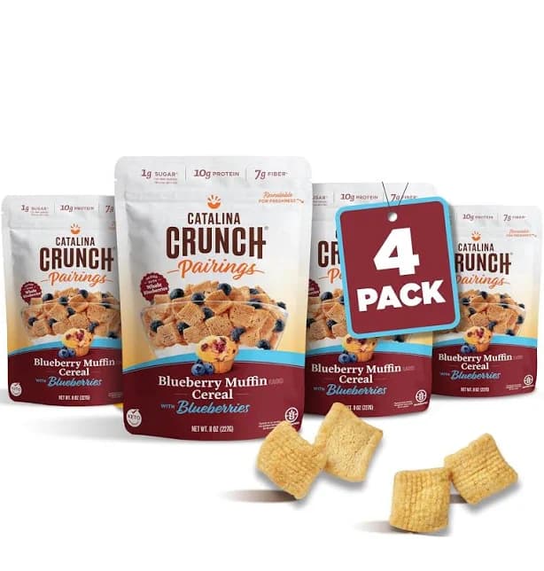 Catalina Crunch Pairings Blueberry Muffin Cereal