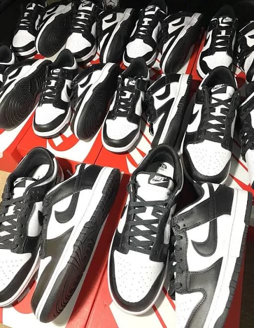Nike Dunk Low Panda Black White ALL SIZES Men, Women, Grade School