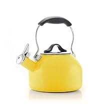 Amazon.com: Chantal 1.8 quart Oolong Enamel on Steel Whistling Tea Kettle (Talavera): Home & Kitchen