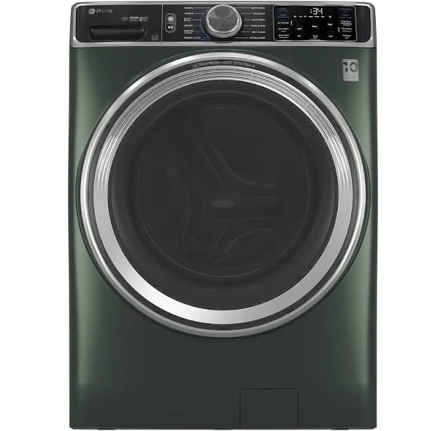 GE Profile 5.5 Cu Ft Front Load Smart Washer pfw955spwgn