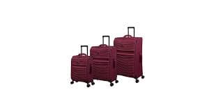 Amazon.com | it luggage Precursor 3 Piece Softside Checked 8 Wheel Expandable Spinner Set | Luggage Sets