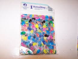 2 new unused Easter Basket bags Jelly Bean design 22" X 25" X 8" made USA Tartan | eBay