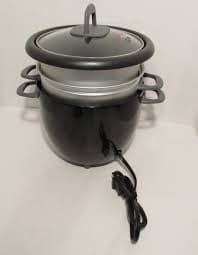 Aroma Housewares Rice Cooker & Food Steamer Black ARC7431NGB, 6 Cups (Cooked) | eBay
