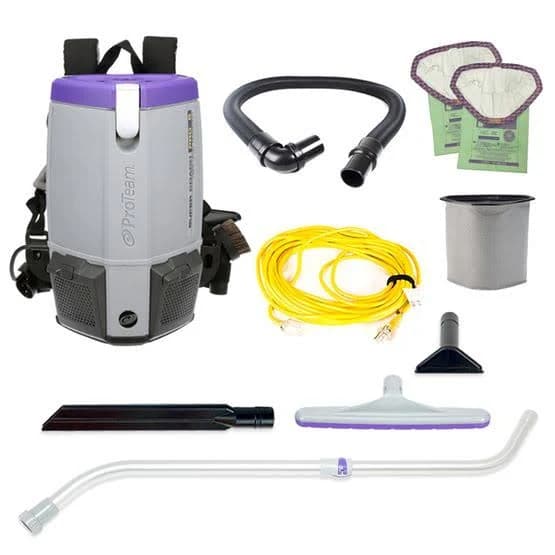 ProTeam Super CoachVac Pro 6 Backpack Vacuum Cleaner