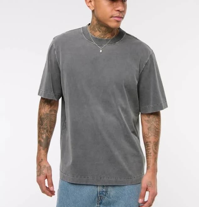 Abercrombie & Fitch Men's Premium Heavyweight 2.0 Tee