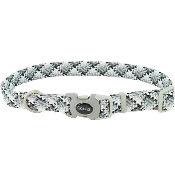 Coastal Pet Pro Active Adjustable Woven Reflective Dog Collar