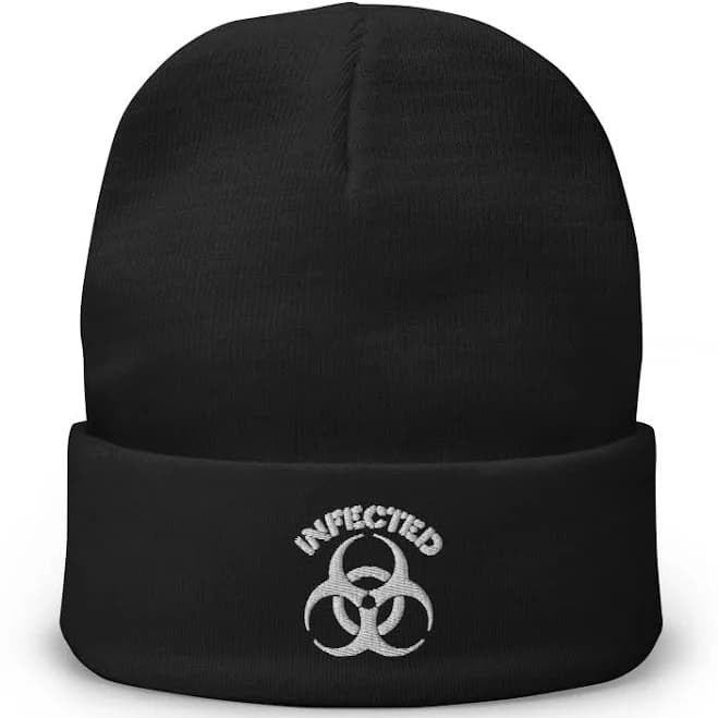 Infected Biohazard - Premium Embroidered Beanie