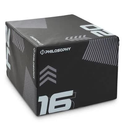 Philosophy Gym 3 in 1 Soft Foam Plyometric Box