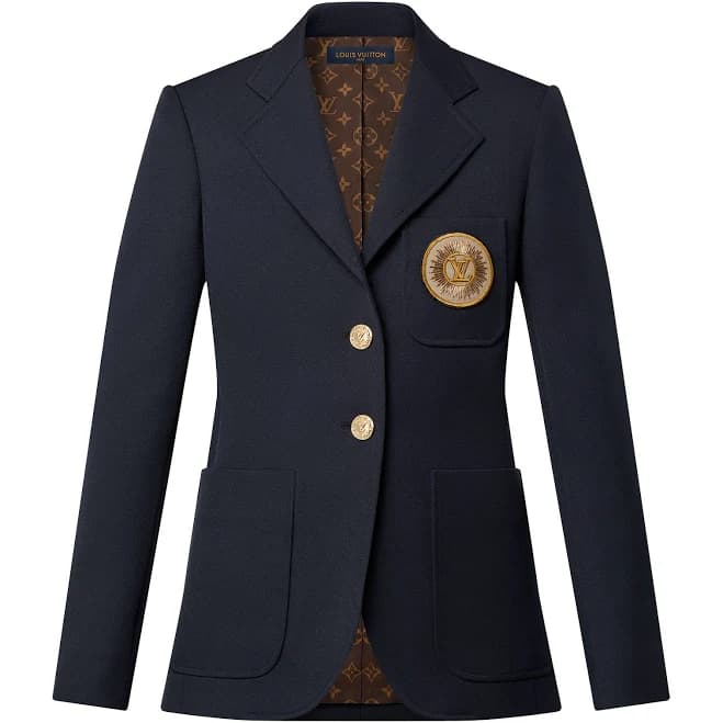 Louis Vuitton Preppy Wool Blazer