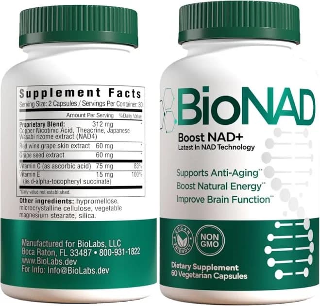 Bionaze BioNAD3 NAD+ Booster