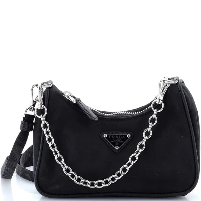 Prada Women's Re-Edition Nylon Mini Shoulder Bag