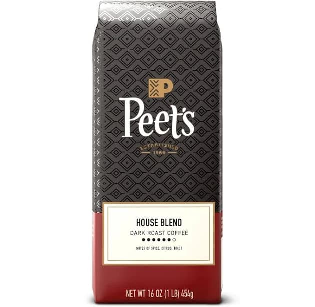 Peet's Coffee House Blend Ground Coffee pce835261