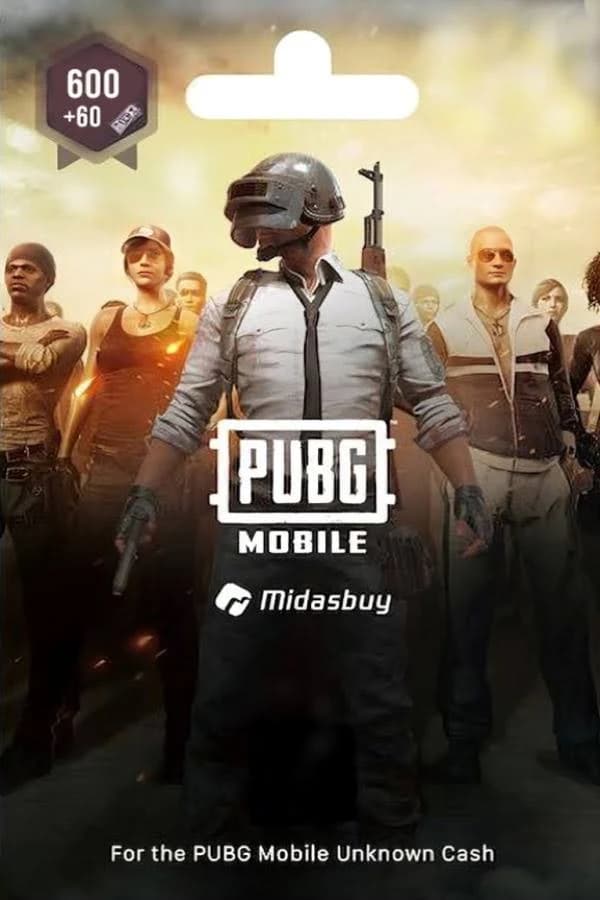 PUBG Mobile 600 + 60 UC (Global) - Instant Delivery