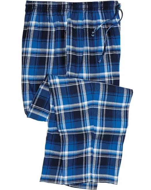 KingSize Men's Big & Tall Flannel Plaid Pajama Pants