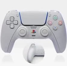 PSone White PS5 Controller Limited Edition, Retro DualSense by Killscreen, Classic PlayStation Style, Gamer Gift, Pro Esports Controller