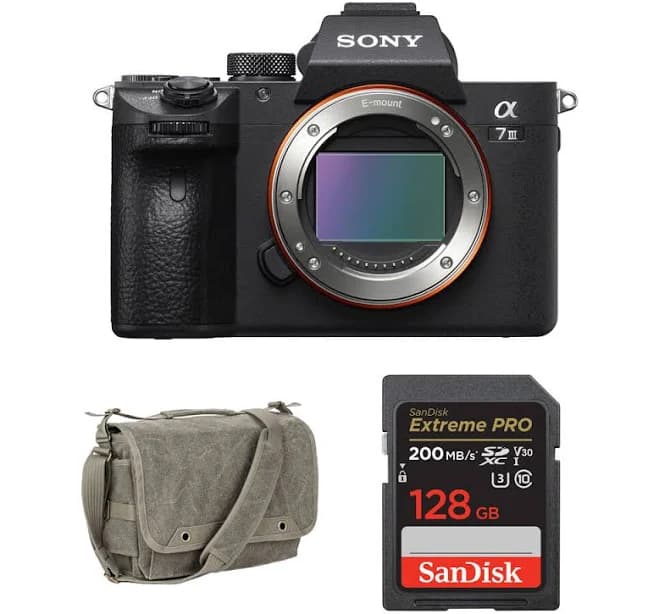 Sony a7 III Mirrorless Camera with Basic Bundle