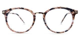 Unisex full frame mixed material eyeglasses | Firmoo.com