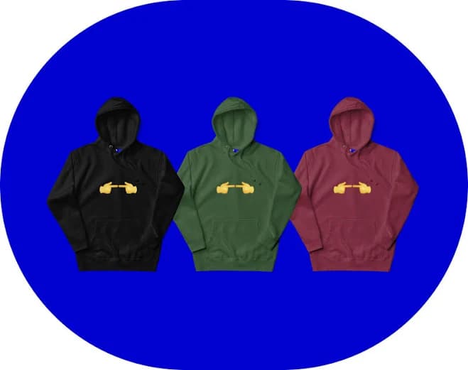 TikTok Unisex Emoji Hoodie