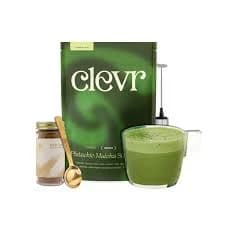 Clevr Blends Honey Pistachio Matcha SuperLatte with Mushrooms Adaptogens