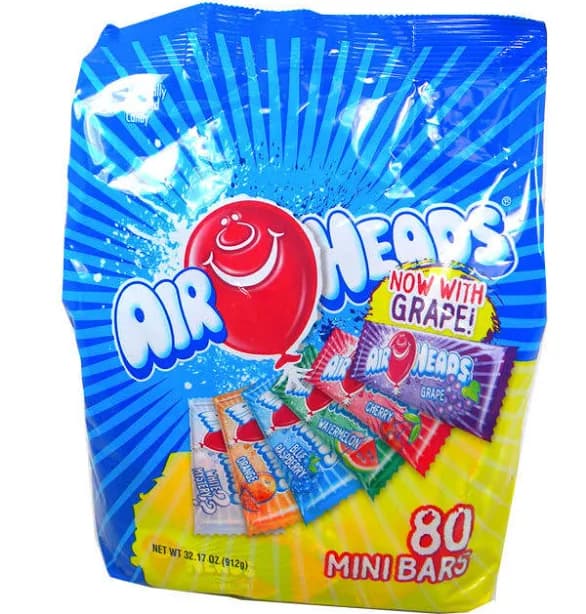 Airheads Mini Bars Assorted Flavors