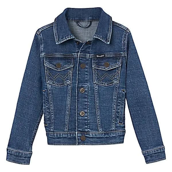 Wrangler Girls' Denim Trucker Jacket