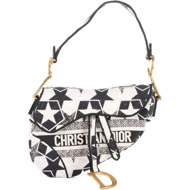 Dior Star Saddle Shoulder Bag