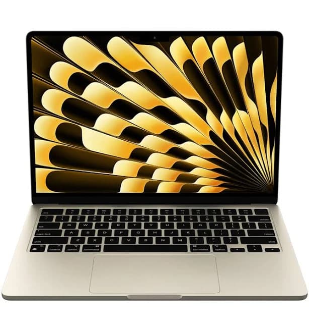 Apple 13-inch MacBook Air M4 chip, 16GB RAM, 256GB Flash, 8-Core GPU, Starlight - Open Box